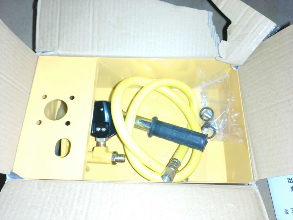 Teste pressão, bomba teste pressão