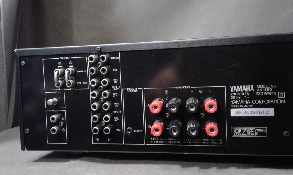 YAMAHA AX-550, pilot, wzmacniacz stereo