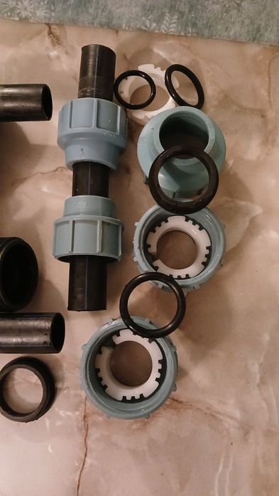 Труба питна вода,фітінги.