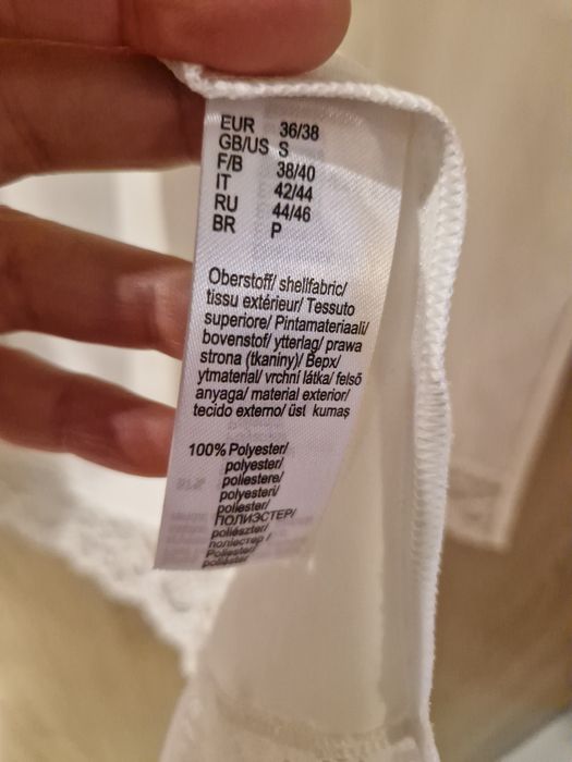 Szlafrok ślubny S/M Bonprix