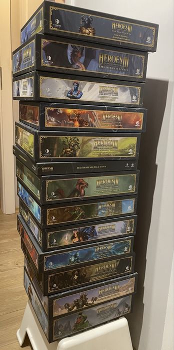 Heroes 3 gra planszowa duży zestaw