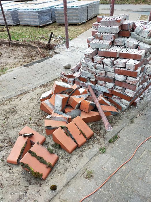 Cegła klinkierowa z rozbiórki