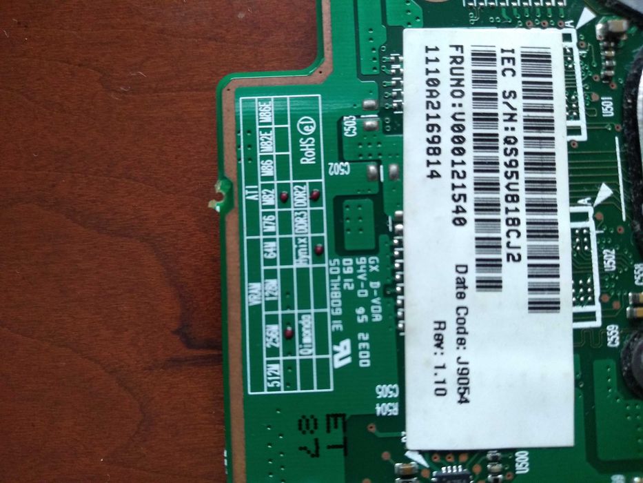 Placa Gráfica ATI Radeon HD3400 com 256 MB