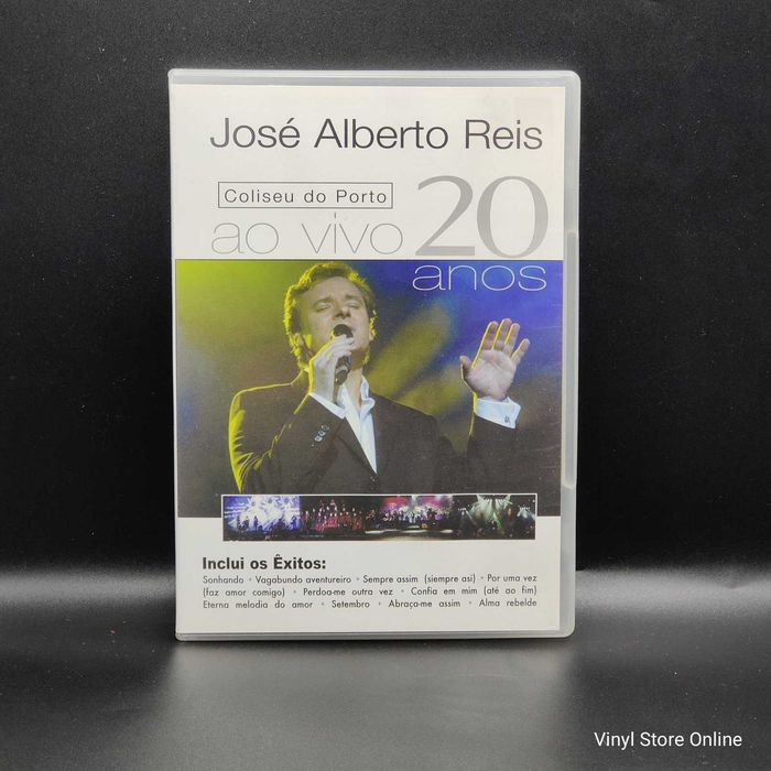 DVD - José Alberto Reis - 20 Anos Ao Vivo no Coliseu do Porto - Ref.VSO