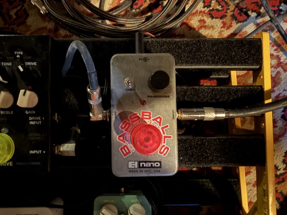 Pedalboard basowy – EBS MicroBass 3 + Bassballs + TC Electronic Plethora X3