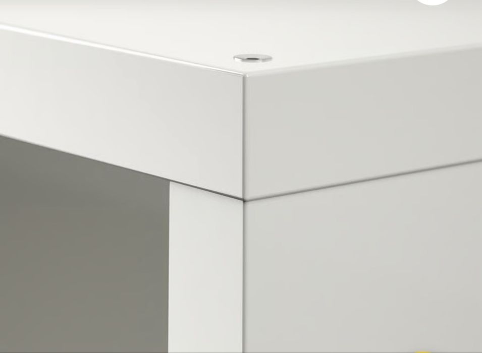 Estante branca Ikea kallax 77x77cm