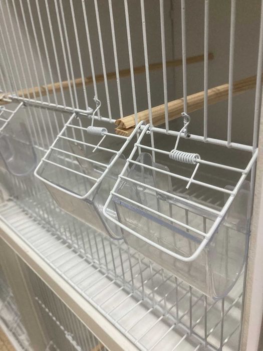 NOVO - Viveiros/Gaiolas de Criação Modulares em PVC 49,5×51,5×57,5cm