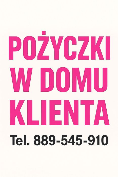 Pożyczka w domu klienta