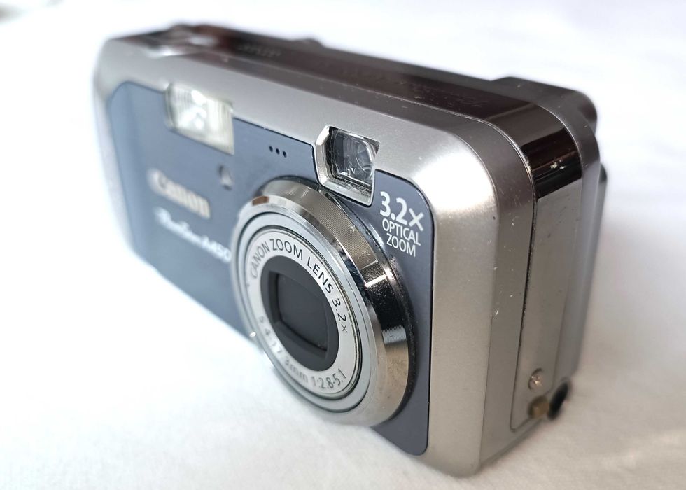 Canon PowerShot A450 máquina fotográfica digital vintage