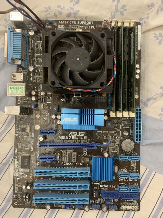 Комлект m5a78l-le.  Fx 8150.  16gb ddr3