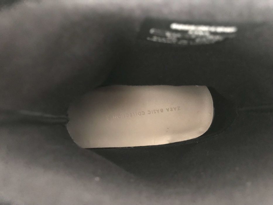 Zara buty lakierki 38 - 39 obcas 5,5 cm must have lateks