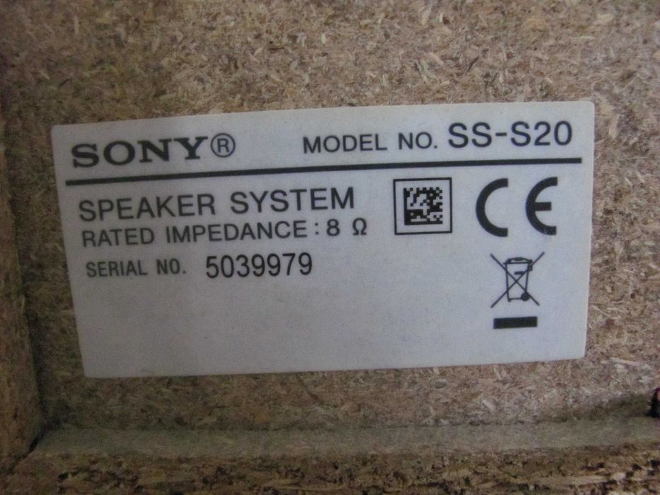 Mini wieża Sony HCD-S20 USB MP3 AM, FM, Tuner z RDS