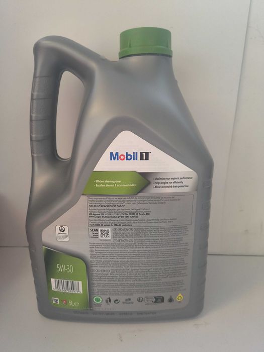Mobil 1 5W30 ESP 5L DPF ACEA C2,C3,A3/B3/B4/A5/B5 VW 504.00 /507.00