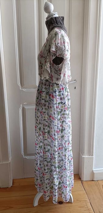 Vestido Midi Floral