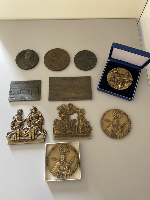 10 medalhas de bronze