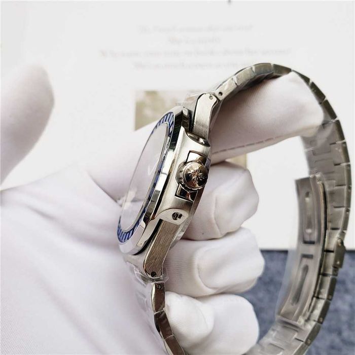 Годинник автоматичний Patek Philippe Nautilus diamonds rose gold pink