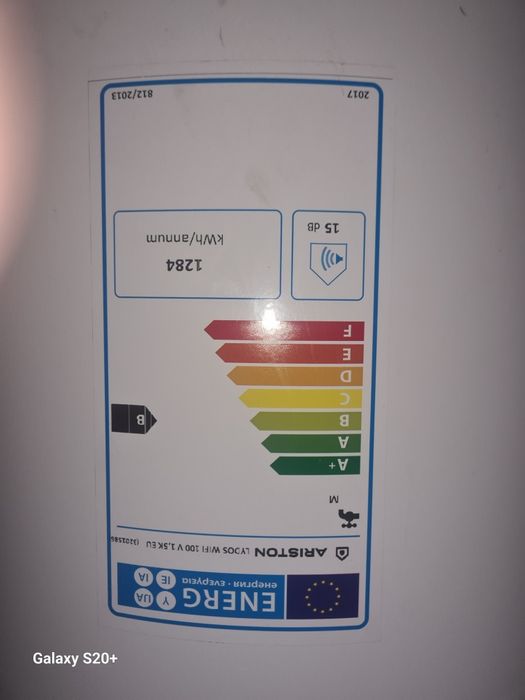 Termo acumulador  cilindro Ariston lydos wifi 100l