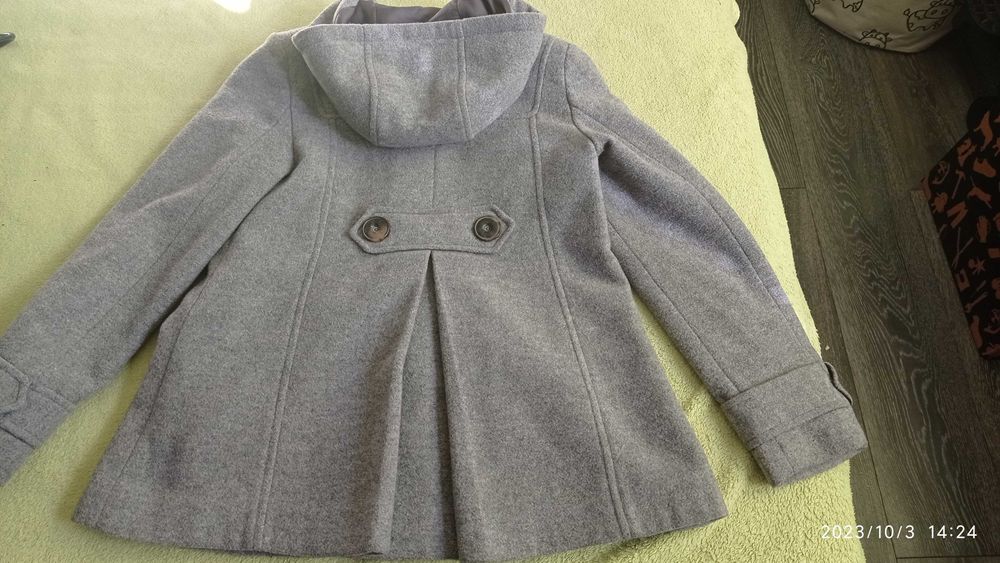 Zara Piękny płaszczyk rozm.140 kurtka płaszcz