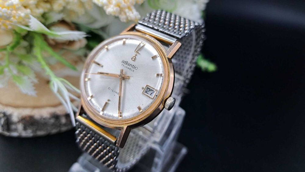 Zegarek Atlantic 17 Jewels D-Line Swiss Made Komis Redi
