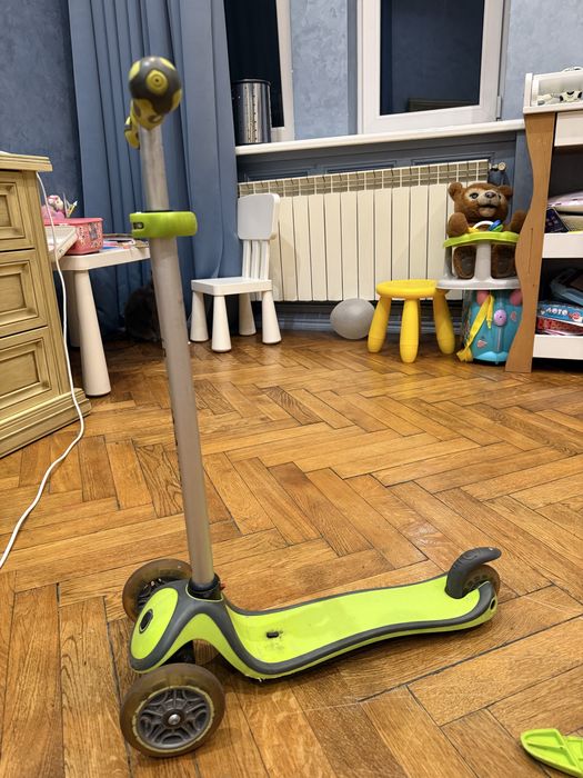 Самокат globber evo comfort lights зелений 5 в 1