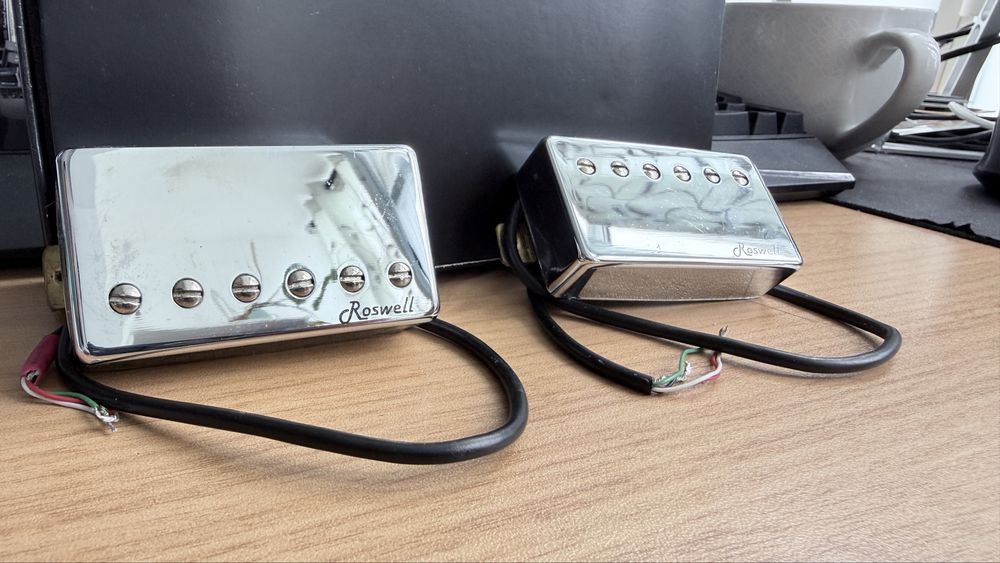Pickups Seymour Duncan e Roswell e Fender