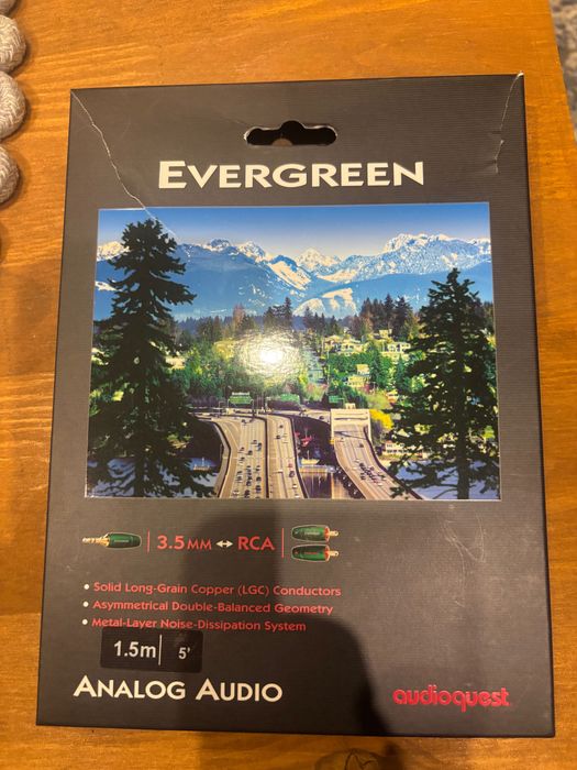 Audioquest Evergreen 1,5 m Jack/RCA