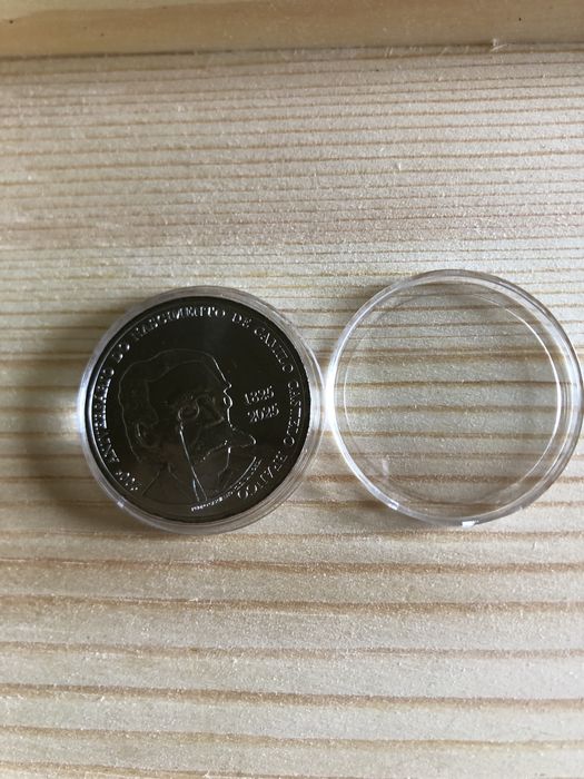 Moeda de 5€ - Comemorativa dos 200 anos de Camilo Castelo Branco