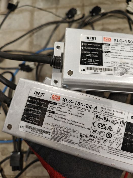 XLG-150-24-A Zasilacz LED 150W 24V 6.25A