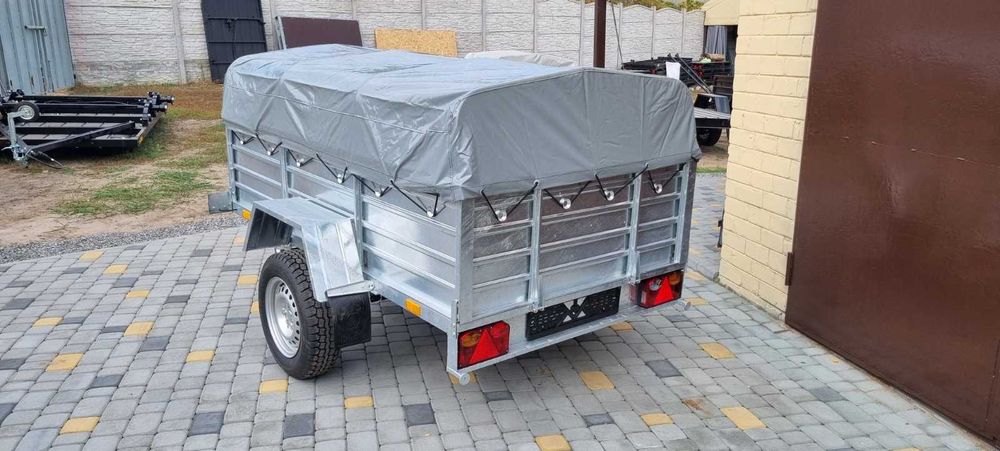 Купити одноосний посилений причеп 2200х1300 КРД 122