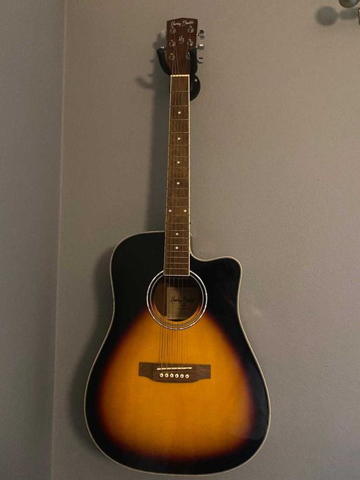 guitarra acústica elétrica - Harley Benton