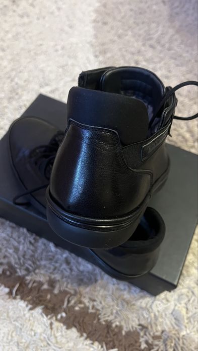 Ботинки зимние мужские черные Cosottinni