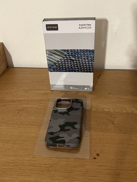 Etui Case Iphone 15 pro Royak Aramid Fiber Armor