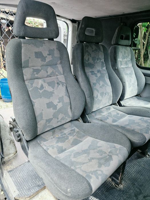 Fotele Tylne Bus Opel Vivaro