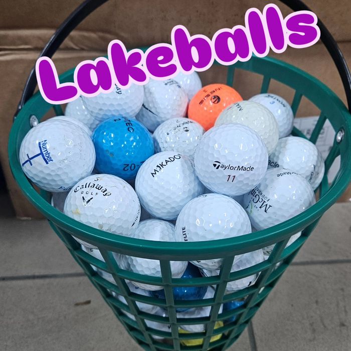 100szl. Lakeballs mix super stan pilki golfowe