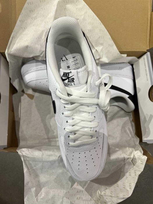 Air force 1 biale czarne obuwie nike sportowe meskie 36-44