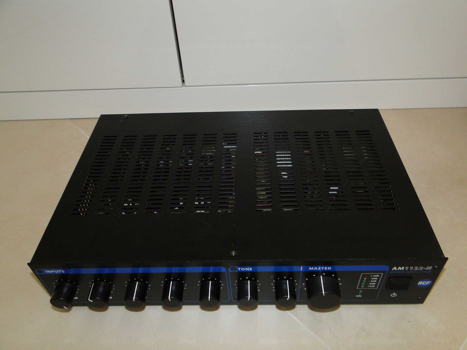 Zawodowy Wzmacniacz Mocy RCF AM 1122-N.4 Wejścia Mikrofonowe.Okazja!!