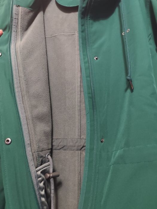Damska kurtka Softshell butelkowa zielen