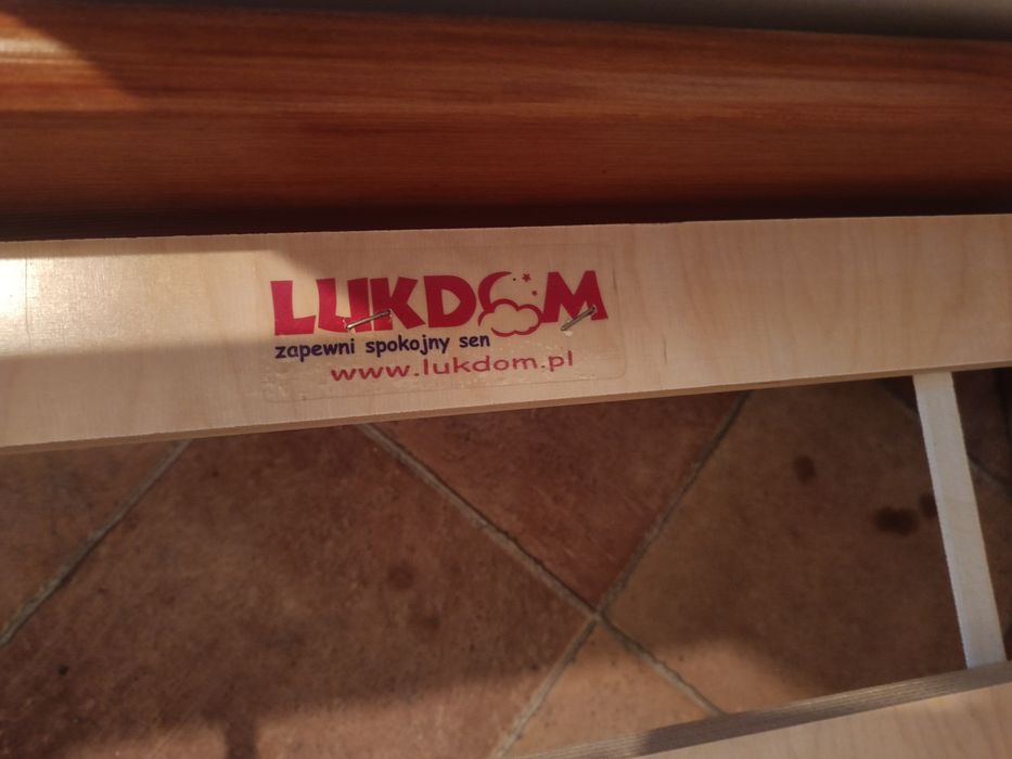 Łóżko dziecięce drewniane 140/70