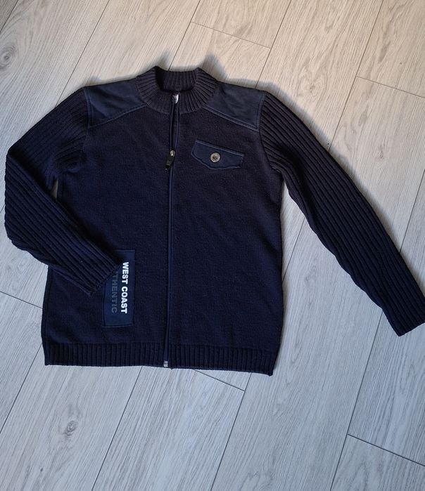 Sweter rozpinany 164