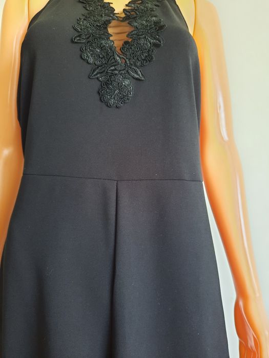 Elegancki kombinezon czarny