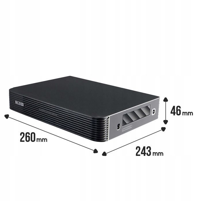 BCS-B-XVR0801(2.0) rejestrator hybrydowy 8 kanałów 5 Mpx Lite AHD IP HDMI