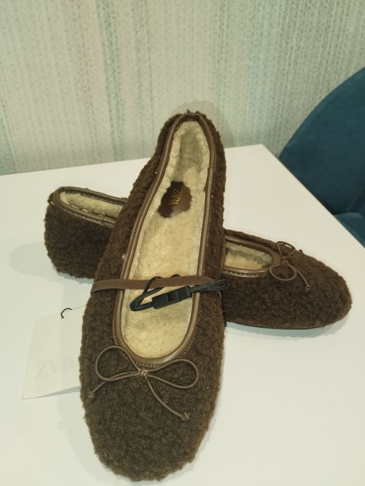 Фірмові балетки від бренду Zara .Нові р-р 37