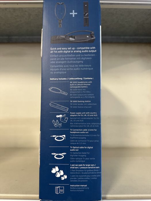 SENNHEISER TV headPhones digital wireless