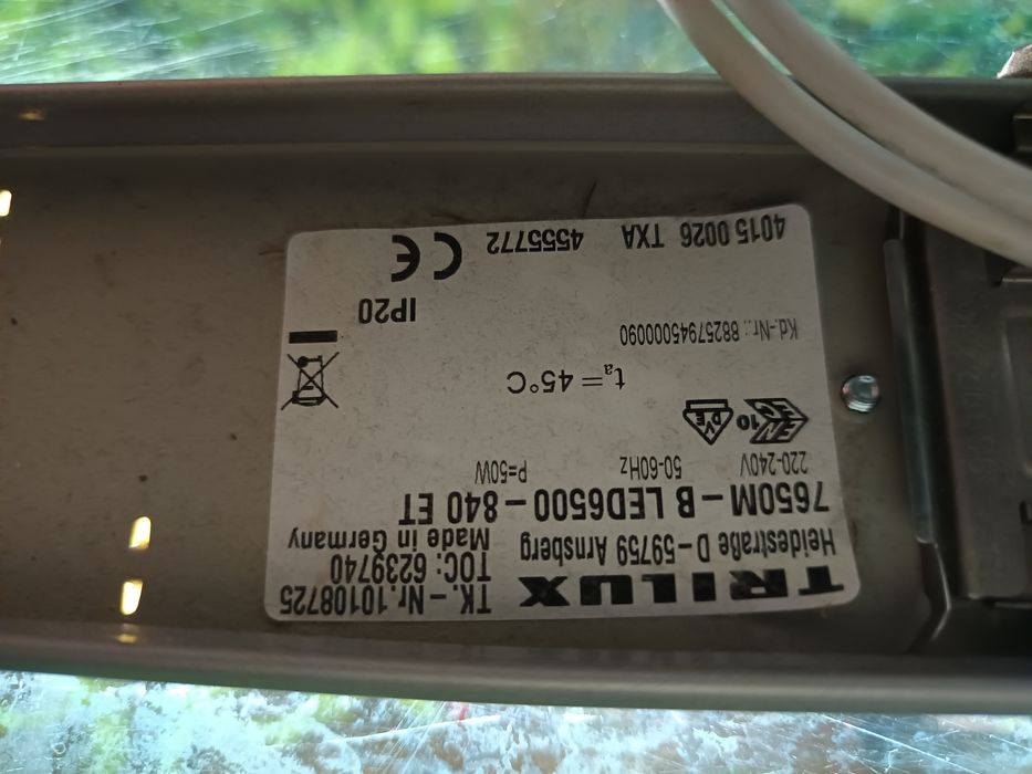 Calha de luz aquário