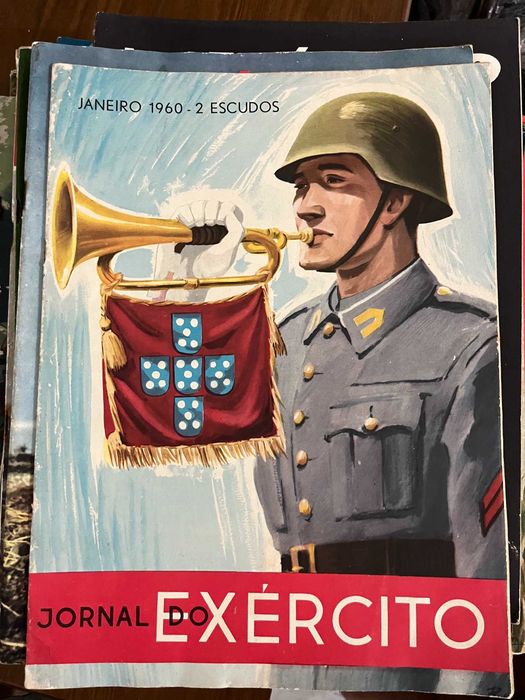 Jornal do Exército - 87 exemplares entre 1960 e 1968 (anos de 1960, 1961 e 1962 completos)