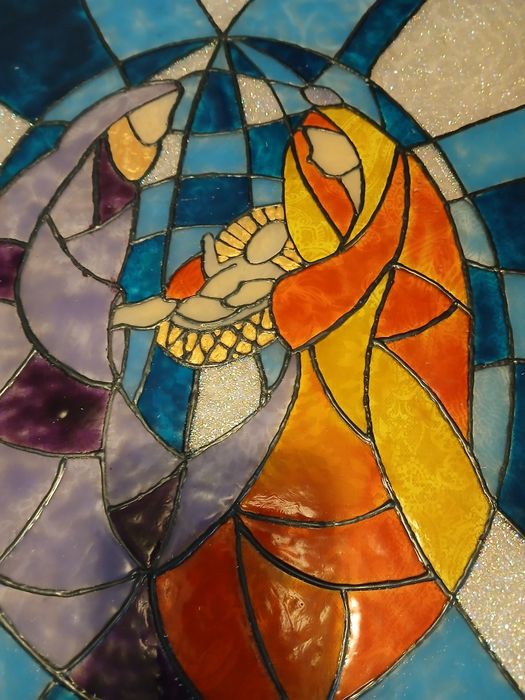 Quadro em Vitral 33x43.