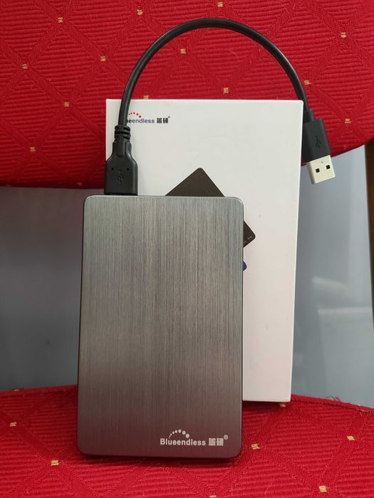 DYSK Przenośny Zewnętrzny HDD 2,5 cala 500GB do Komputera PC Laptopa