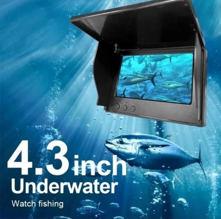 Câmara para cana de pesca com LCD