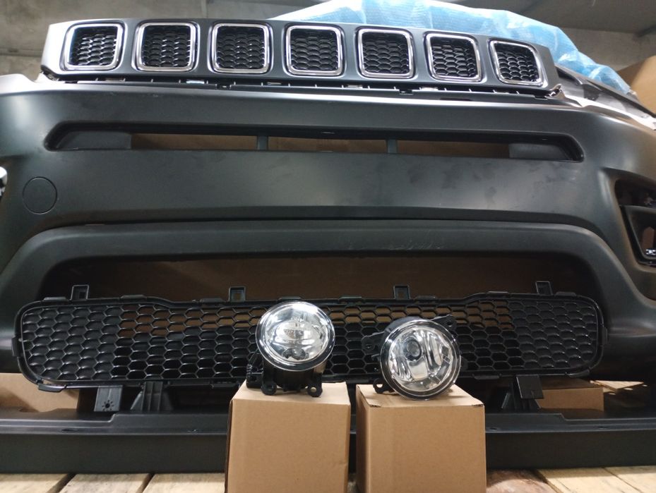 Jeep compass 17+ туманка противо туманные фары