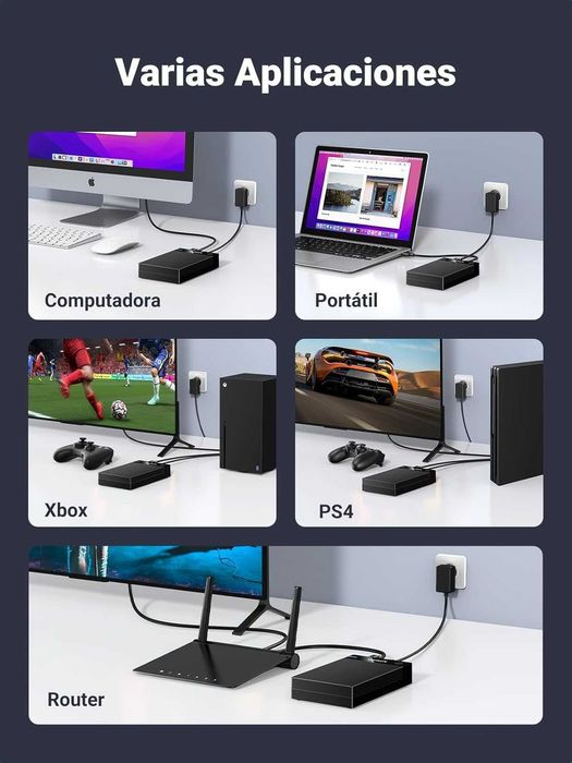 UGREEN Capa de disco rígido SATA SSD de 3,5" suporta até 20TB